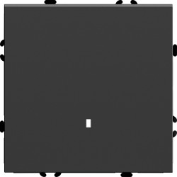 Выключатель одноклавишный c индикатором Stekker RSW10-5101-05 Эмили 49837