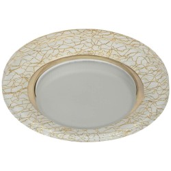 Встраиваемый светильник ЭРА DK80 WH/GD Б0019576