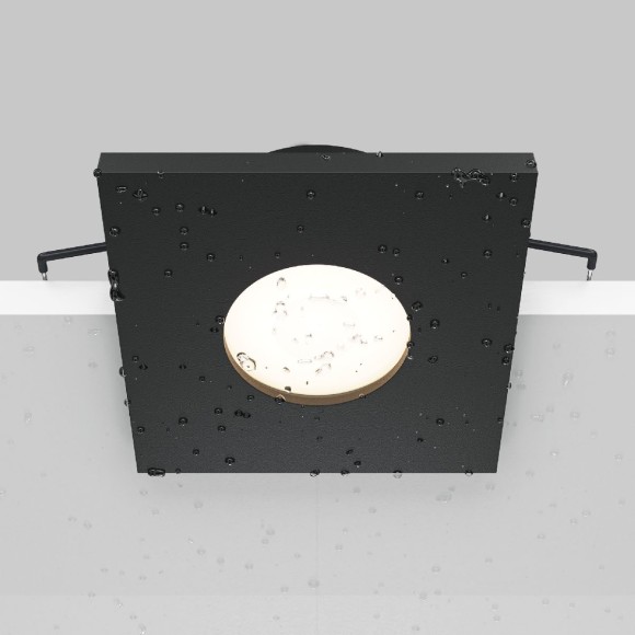 Встраиваемый светильник Maytoni Technical Stark DL083-01-GU10-SQ-B