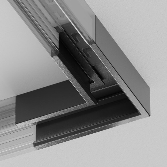 Коннектор угловой Maytoni Technical Exility X TRA239CL-41B