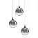 Подвесной светильник Delight Collection MD23001045H-3A black/smoky