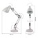 Настольная лампа ЭРА N-123-Е27-40W-GY Б0047199