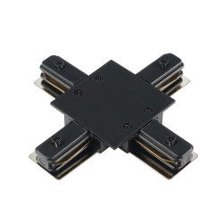 Х-образный коннектор для однофазного шинопровода Myfar Accessories for Single MT0102-CX-B