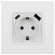 Розетка со шторками с USB type-A+C Эра Elegance 14-4108-01 Б0067736