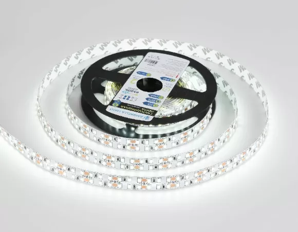 Светодиодная лента двухрядная Ambrella Light LED Strip 12В 2835 24Вт/м 6500K 5м IP20 GS1703 Светодиодная лента двухрядная Ambrella Light LED Strip 12В 2835 24Вт/м 6500K 5м IP20 GS1703
