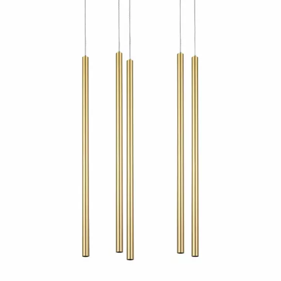 Подвесная люстра Lightstar Tubo L5T747343, 4000, Нейтральный белый