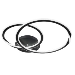 Потолочная светодиодная люстра с пультом управления Arte Lamp Sierra A2211PL-2BK