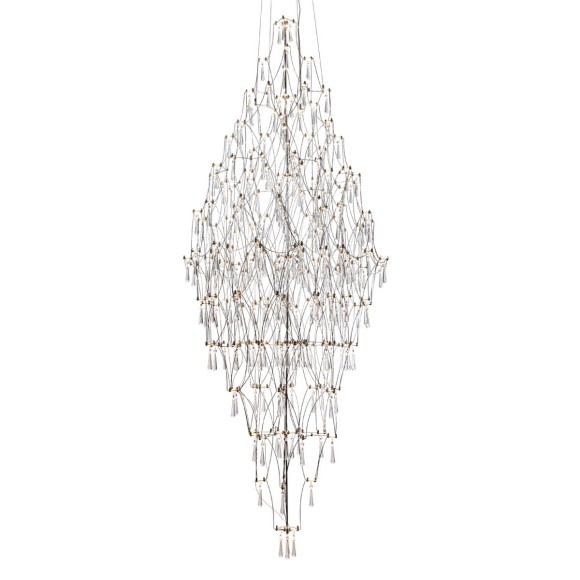 Подвесная люстра с пультом управления Modelux ML.7826.800P CR