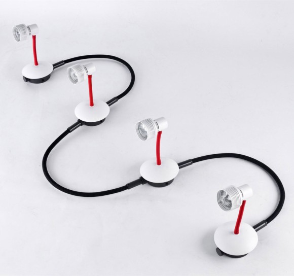 Спот Lussole LOFT Bay Shore LSP-9818-04, GU10, 200W, белый