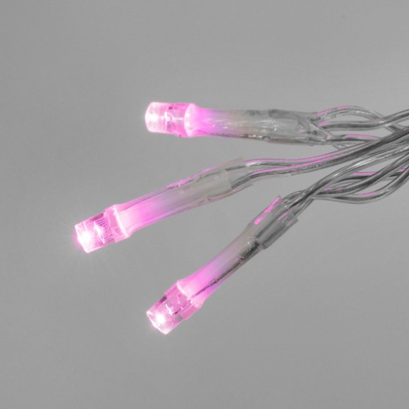 Уличная гирлянда Uniel ULD-B12006-195/TTK PINK IP44 UL-00010881