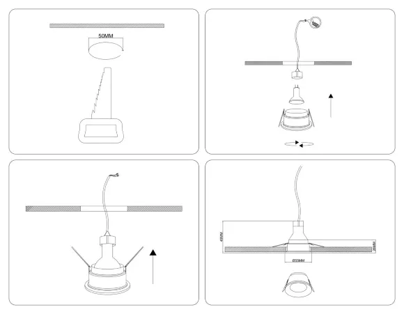 Точечный светильник Ambrella Light Techno Spot TS51810, крепление Точечный светильник Ambrella Light Techno Spot TS51810, крепление