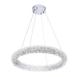 Подвесная светодиодная люстра с пультом управления Modelux MS.5002.600 CR