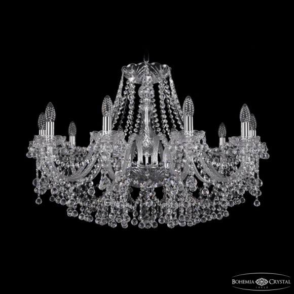 Подвесная люстра Bohemia Ivele Crystal 1409/10/300 Ni