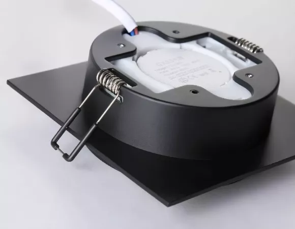 Встраиваемый светильник Ambrella Light GX53 Acrylic tech TN5231, Современный, Черный