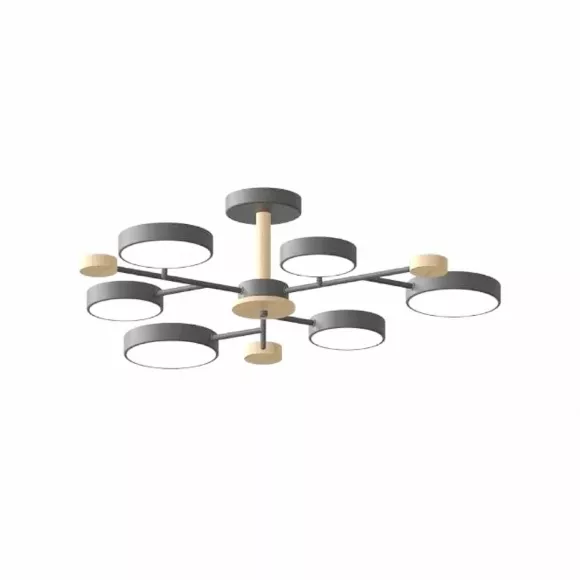 Люстра на штанге LED4U L3214-750 GR Люстра на штанге LED4U L3214-750 GR