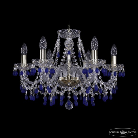 Подвесная люстра Bohemia Ivele Crystal 1410/6/195 G V3001