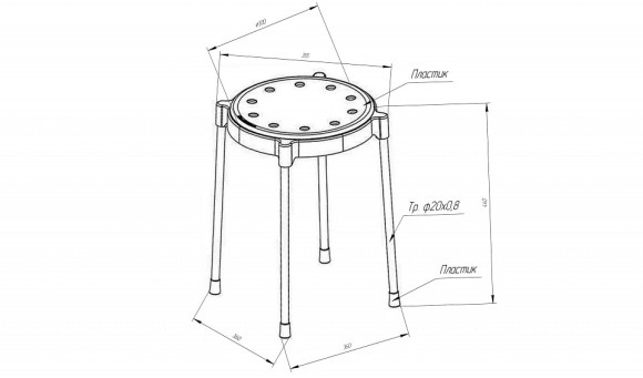 Табурет SHT-S36 She_313254