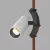 Трековый однофазный светильник Denkirs Belty Spot DK5547-BW+BK
