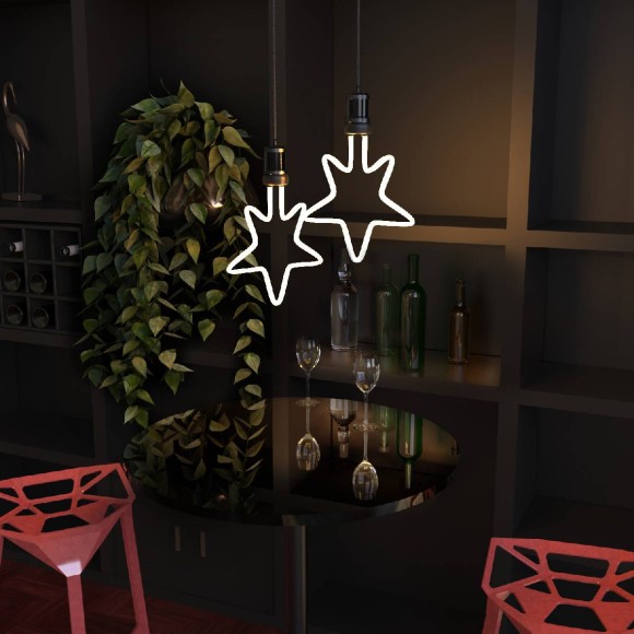 Лампа светодиодная филаментная Gauss E27 7W 2700K матовая 1006802104