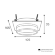 Встраиваемый светильник Wolta Luce WDL-GX53/06BL-S