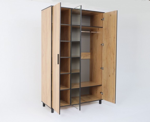 Шкаф платяной Лофт-3 MBW_101445