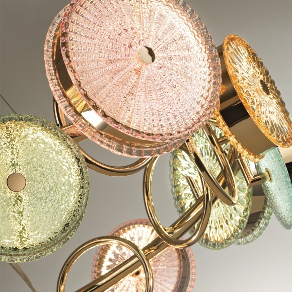 Подвесная светодиодная люстра Odeon Light Caramella 5412/95L