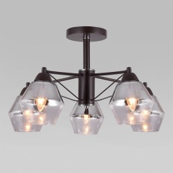 Люстра на штанге Eurosvet Takara 70135/5 кофе a056965