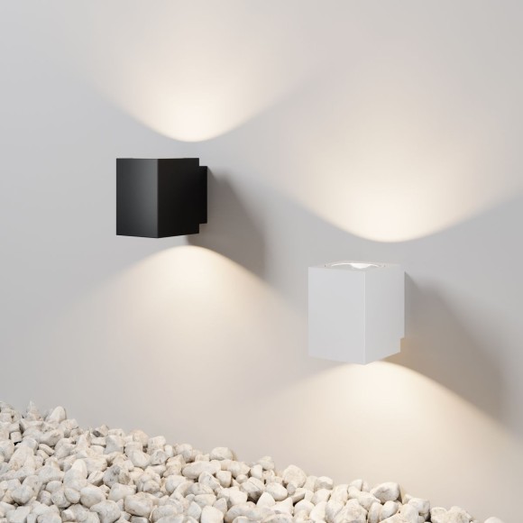 Уличный настенный светильник Maytoni Block O507WL-L10W3K