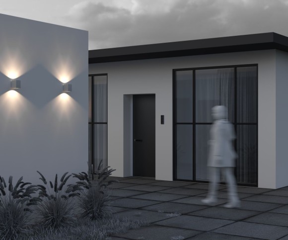 Уличный настенный светильник Maytoni Block O507WL-L10W3K