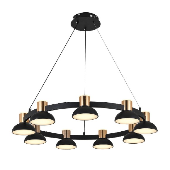 Подвесная светодиодная люстра с пультом управления Indigo Traforo V000183L