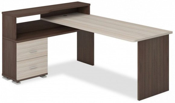 Стол письменный Домино СР-620/180 C MER_SR-620-180-C-SHKK-CH-LEV