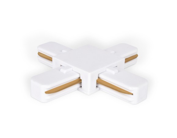 Коннектор Х-образный однофазный Ambrella Light Track System GL7082