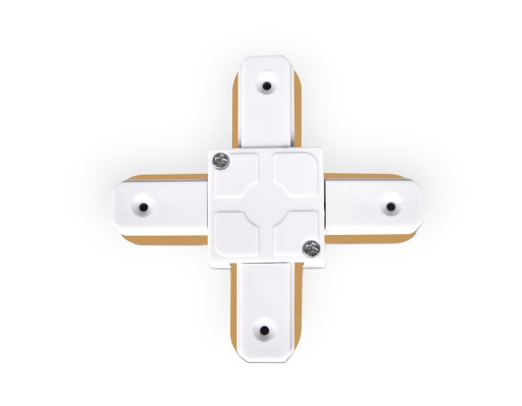 Коннектор Х-образный однофазный Ambrella Light Track System GL7082