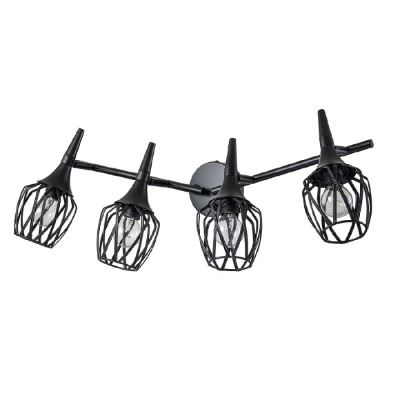 Спот Escada Gale 1120/4A, E14, 160W, черный