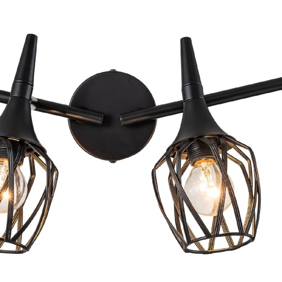 Спот Escada Gale 1120/4A, E14, 160W, черный