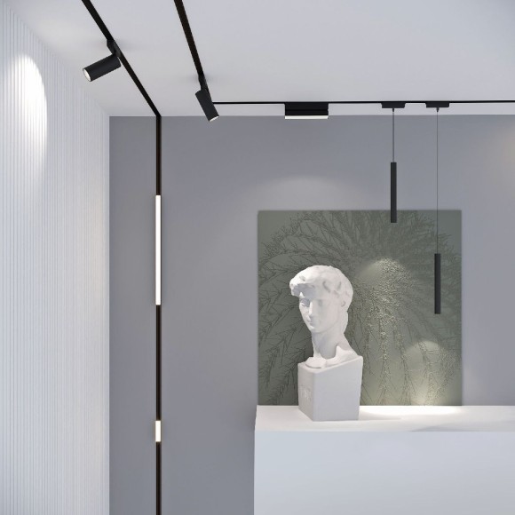 Трековый магнитный светильник Elektrostandard Flat magnetic 4690389198526 a063707