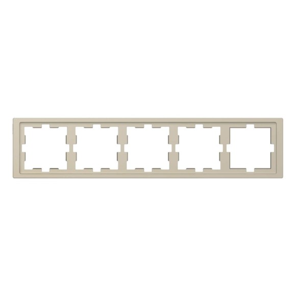Рамка 5-постовая Schneider Electric Merten D-Life MTN4050-6533