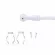 Подставка для светильника ULI-P Uniel ФитоЛето UFP-M02C-450 White Polybag Set2 UL-00010111