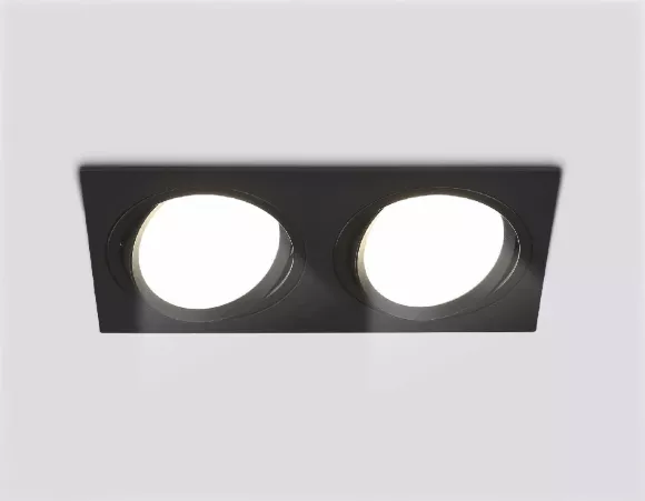 Встраиваемый светильник Ambrella Light GX Standard Tech Techno Spot TN51920, Черный, Металл, Минимализм стиль Встраиваемый светильник Ambrella Light GX Standard Tech Techno Spot TN51920, Черный, Металл, Минимализм стиль