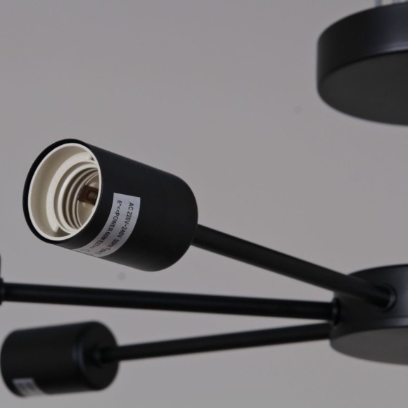 Люстра на штанге Reluce 01732-0.3-06 BK