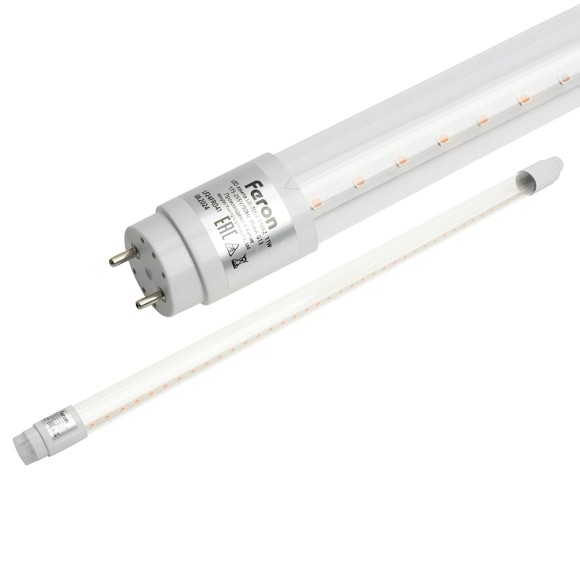 Лампа светодиодная для растений Feron LB-7063 G13 11W красно-синий 51662