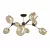 Люстра на штанге Arte Lamp Seppia A4211PL-8BK