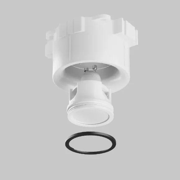 Кольцо для встраиваемого светильника Maytoni Downlight DLA110-B, вид сверху Кольцо для встраиваемого светильника Maytoni Downlight DLA110-B, вид сверху