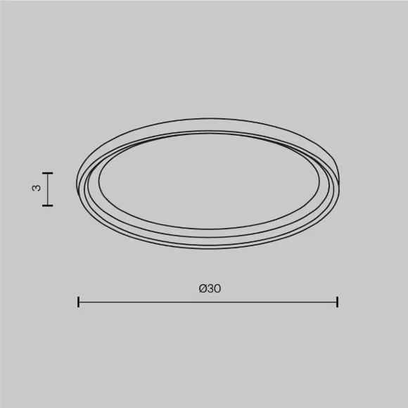 Кольцо для встраиваемого светильника Maytoni Downlight DLA110-B, Черный, Пластик Кольцо для встраиваемого светильника Maytoni Downlight DLA110-B, Черный, Пластик