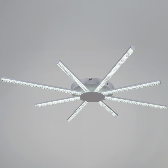 Потолочная светодиодная люстра с пультом управления Reluce 06537-0.3-4+4 WH