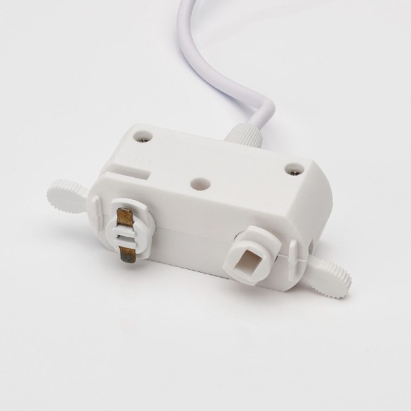 Крепление для однофазного трека с шнуром Lumker VL-M8-WH 010756