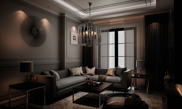 Подвесная люстра iLamp Mono P2481-6 Chrome