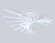 Потолочная люстра с пультом управления Ambrella Light LineTech FL6291