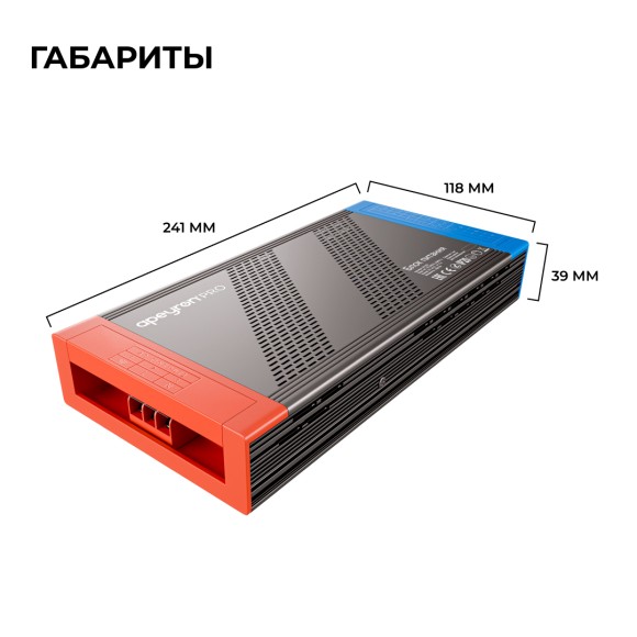 Блок питания Apeyron PRO 24В, 1000Вт, 170-265В, 41,7А, IP20 03-222