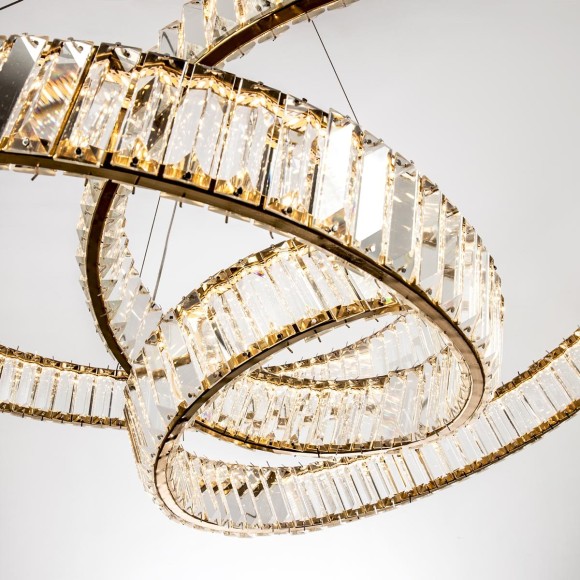 Подвесная светодиодная люстра Modelux MS.9030.900 BS